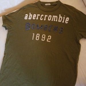 Abercrombie  t shirt army green